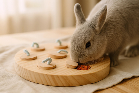 ZOLUX Drewniany talerz na przysmaki dla królika NEOLIFE