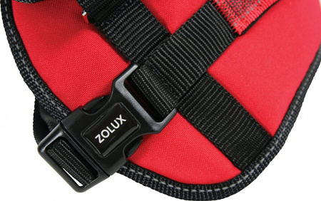 Zolux Szelki dla psa regulowane MOOV COMFORT XL kol. czerwony