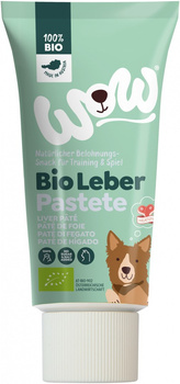 WOW BIO Leberpastete - ekologiczna mięsna pasta z wątróbką 80g