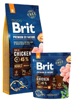 BRIT PREMIUM BY NATURE 8kg ADULT  M