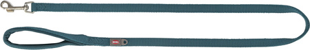 Premium, smycz, dla psa, taśma, petrol, XS–S: 1.20 m/15 mm