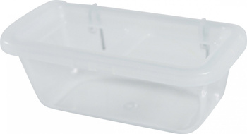 Zolux Karmidełko plastikowe z kratką do klatki dla ptaków S