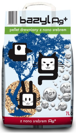Bazyl Ag+ Pellet drewniany 7L
