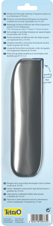 TETRA Magnet Cleaner Flat L czyścik magnetyczny max. grubość szyby akw.10mm