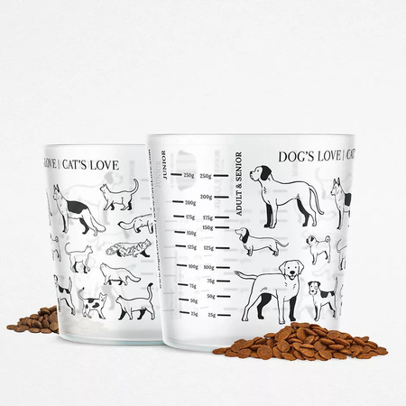 Miarka do karmy suchej DOG'S LOVE i CAT'S LOVE