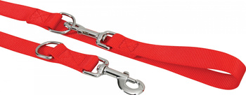 Zolux Smycz dla psa regulowana 25 mm kol. czerwony