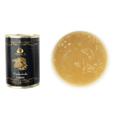 MIRALS Knochenbrühe Lamm - bulion kolagenowy z kości jagnięcych (400ml)