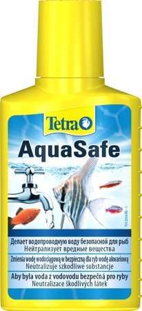 TETRA AquaSafe 100 ml środek uzdatniający wodę wodociągową do użytku w akw.