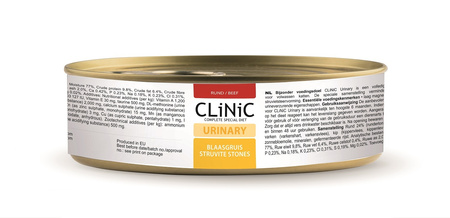 CLiNiC Cat Urinary Beef - mokra karma weterynaryjna na struwity dla kotów (100g)