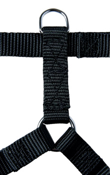 Zolux Szelki dla psa nylonowa taśma 30/45cm 15mm kol. czarny