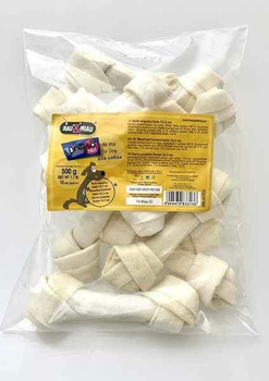 KOŚĆ WIĄZANA HM BIAŁA 10cm, 20szt/op, 600g/op