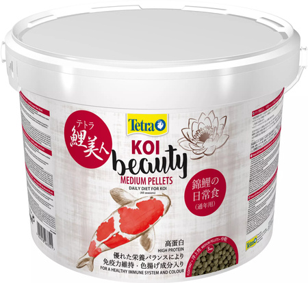 TETRA Pond KOI Beauty Medium 10 L Pokarm dla karpii KOI w oczku wodnym