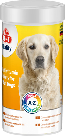 8in1 Vitality Multiwitaminy dla dorosłych psów 70tb