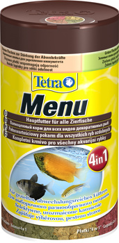 TETRA TetraMin Menu 100 ml pokarm dla ryb akwariowych 4 rodzaje płatków