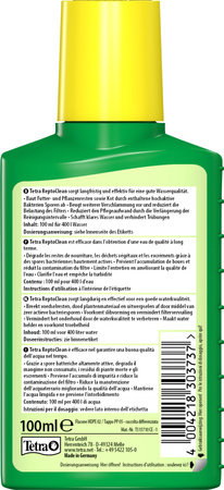 TETRA ReptoClean Liquid Formula 100ml bakterie oczyszczające wodę terrarium