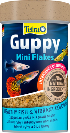 TETRA Guppy Mini Flakes 100 ml pokarm płatki dla gupików