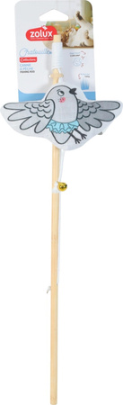 ZOLUX Zabawka dla kota wędka bambus ptak w tutu CHATOUILLE 48,8cm