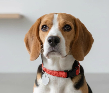 ZOLUX Obroża dla psa regulowana Mac Leather S 15 mm - kol.czerwony