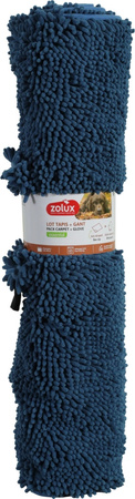 ZOLUX Dywan ręcznik dla psa z rękawicą mikrofibra do suszenia 120x80 nieb