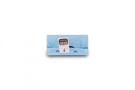 STARCHBAG Kompostowalne BIOworki na odchody 63 rolki x 15szt, kol. błękit