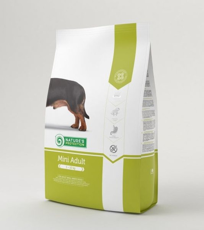 NATURES PROTECTION PIES  7.5kg  MINI      ADULT small breeds