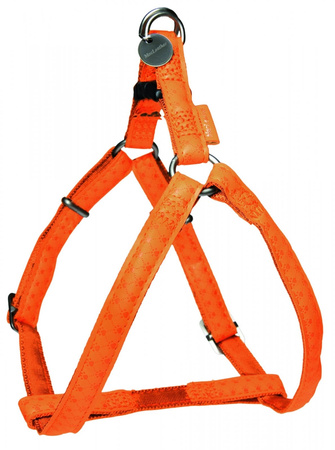 ZOLUX Szelki dla psa regulowane Mac Leather L 25 mm kol. pomarańczowy