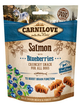 Carnilove Dog Snack Fresh Crunchy Salmon+Blueberries 200g