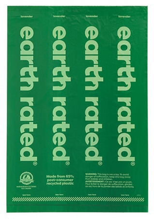 Earth Rated Woreczki ekologiczne do zbierania odchodów 8x15szt lawendowe