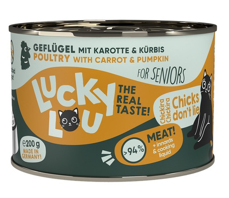 Lucky Lou Lifestage Senior Drób puszka 200g