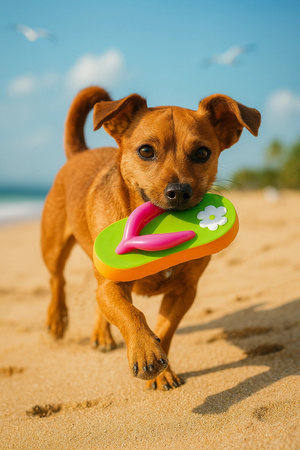 ZOLUX Zabawka winylowa dla psa Klapek 12 cm