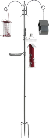 Zolux Stojak metalowy do ogrodu na karmniki dla ptaków