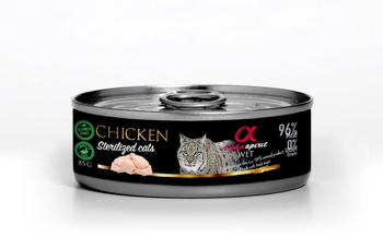 Alpha Spirit KURCZAK - KOTY STERYLIZOWANE 85G