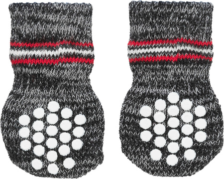 TX-19503 SKARPETKI ANTYPOŚLIZGOWE M-L szare 2 szt.