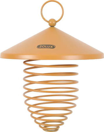 *- ZOLUX Spirala mała na kule tłuszczowe z daszkiem kol. miodowy