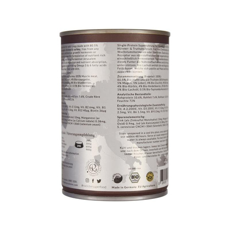 Rockster Birds of a feather - bio kurczak i indyk (400 g)