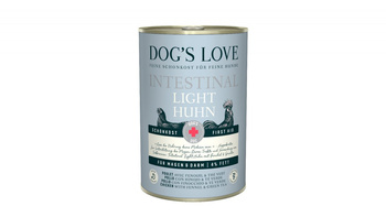 DOG'S LOVE Intestinal Light - karma dla psa z problemami jelitowymi i żołądkowymi (400g)