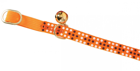 Zolux Obroża nylonowa dla kota Colorful 30 cm kol. pomarańczowy