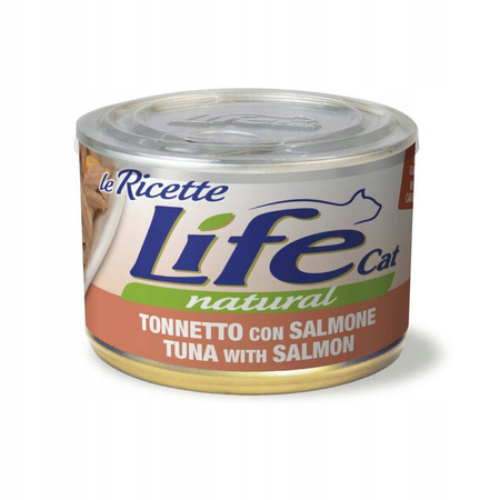 LIFE CAT pusz.150g TUNA + OCEAN FISH LA RICETTE /24