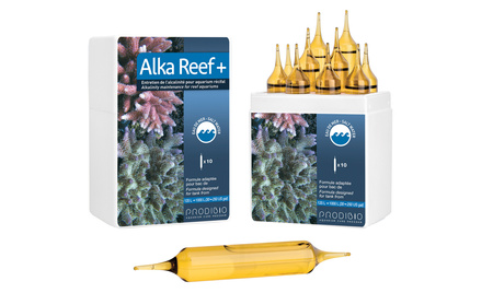 Prodibio Alka Reef + 10 ampułek utrzymuje zasadowość akwarium morskie