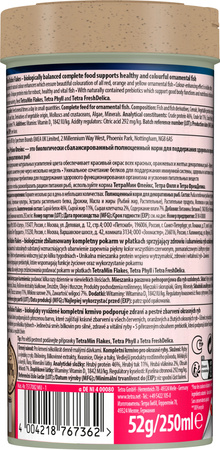 TETRA Rubin 250 ml pokarm w płatkach dla ryb wzmacniający ubarwienie