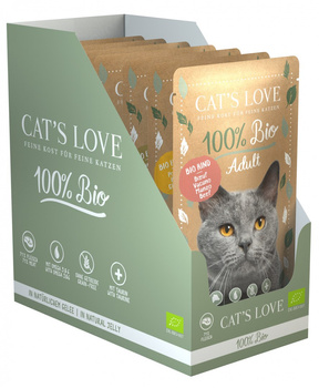 CAT'S LOVE BIO Multipack saszetki (2x3x100g)