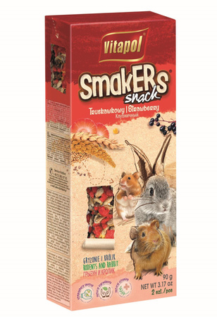 Vitapol Smakers dla gryzoni - truskawkowy 2szt [1117]