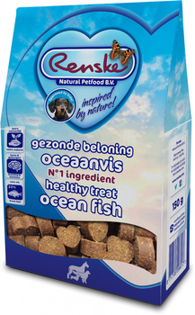 Renske Healthy Treat Ocean fish ciasteczka z ryb oceanicznych dla psów 150g