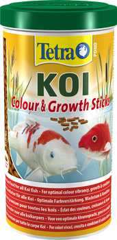 TETRA Pond KOI ColourandGrowth Sticks 1 L Pokarm dla karpii KOI w oczku wodnym