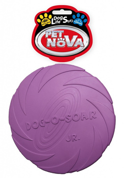PET NOVA RUB DISC VIOLET 15CM