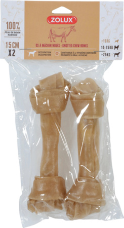 ZOLUX Przysmak dla psa Kość wiązana 15 cm x 2