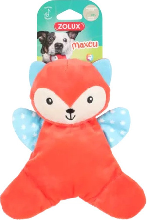 Zolux Zabawka pluszowa dla psa przytulanka MAXOU pomarańczowa 18x4,5x20 cm