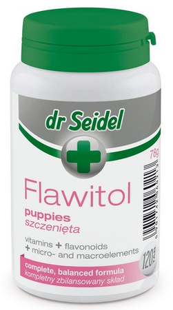 Dr Seidel Flawitol dla szczeniąt 120 tabl.