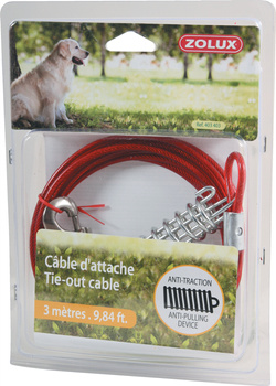 ZOLUX Linka z amortyzatorem dla psa 3 m