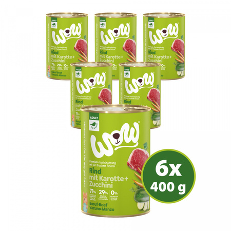 WOW Gemüse Obst - warzywa i owoce karma warzywna dla psa 400g